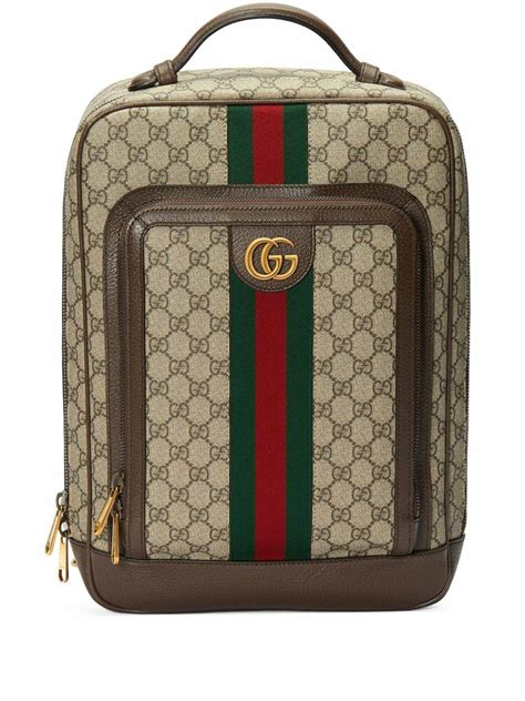 gucci strapback|GG Supreme Ophidia Medium Backpack With Straps .